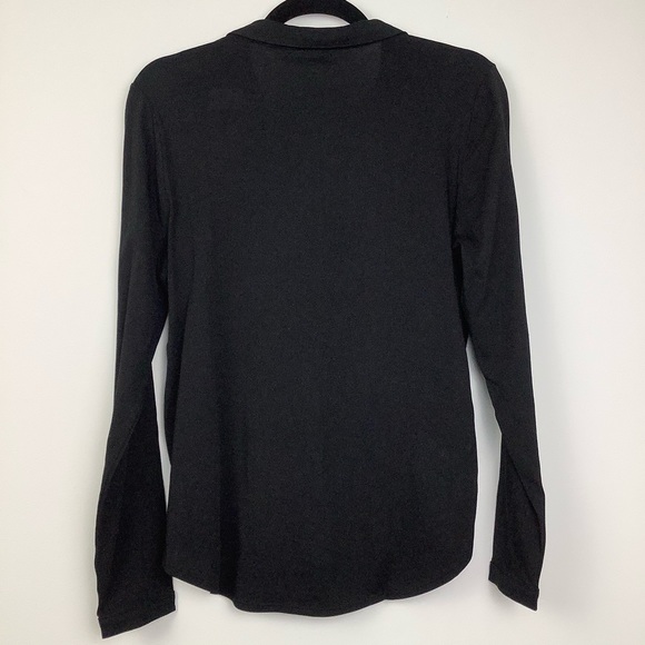 NWT Eileen Fisher Easy Jersey Classic Collar Shirt - Picture 3 of 4